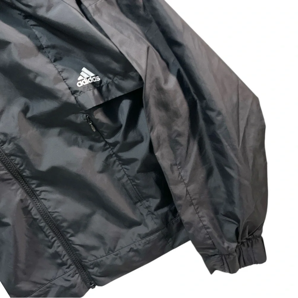 Adidas Charcoal‎ Hooded Jacket
